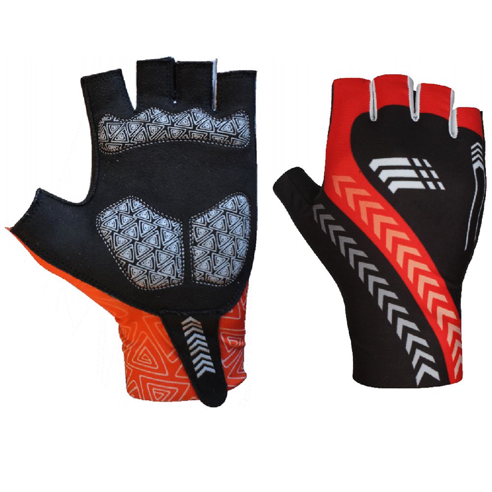 Outdoor Best Quality Synthetic Leather Half Finger Cycling Gloves