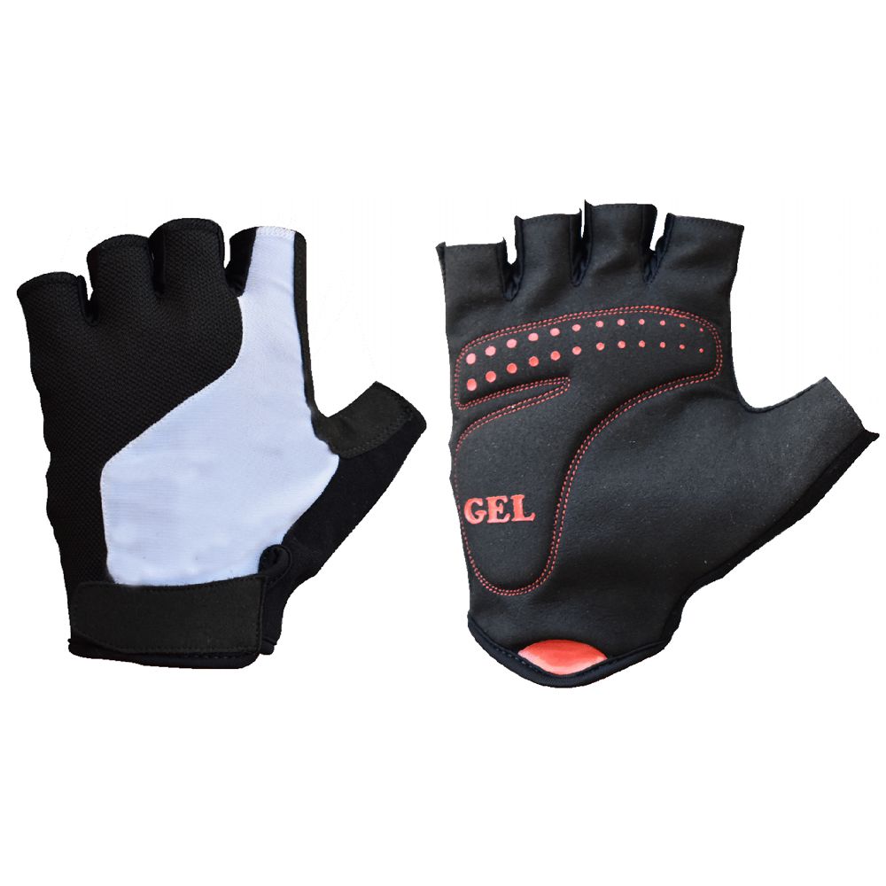 Outdoor Best Quality Synthetic Leather Half Finger Cycling Gloves